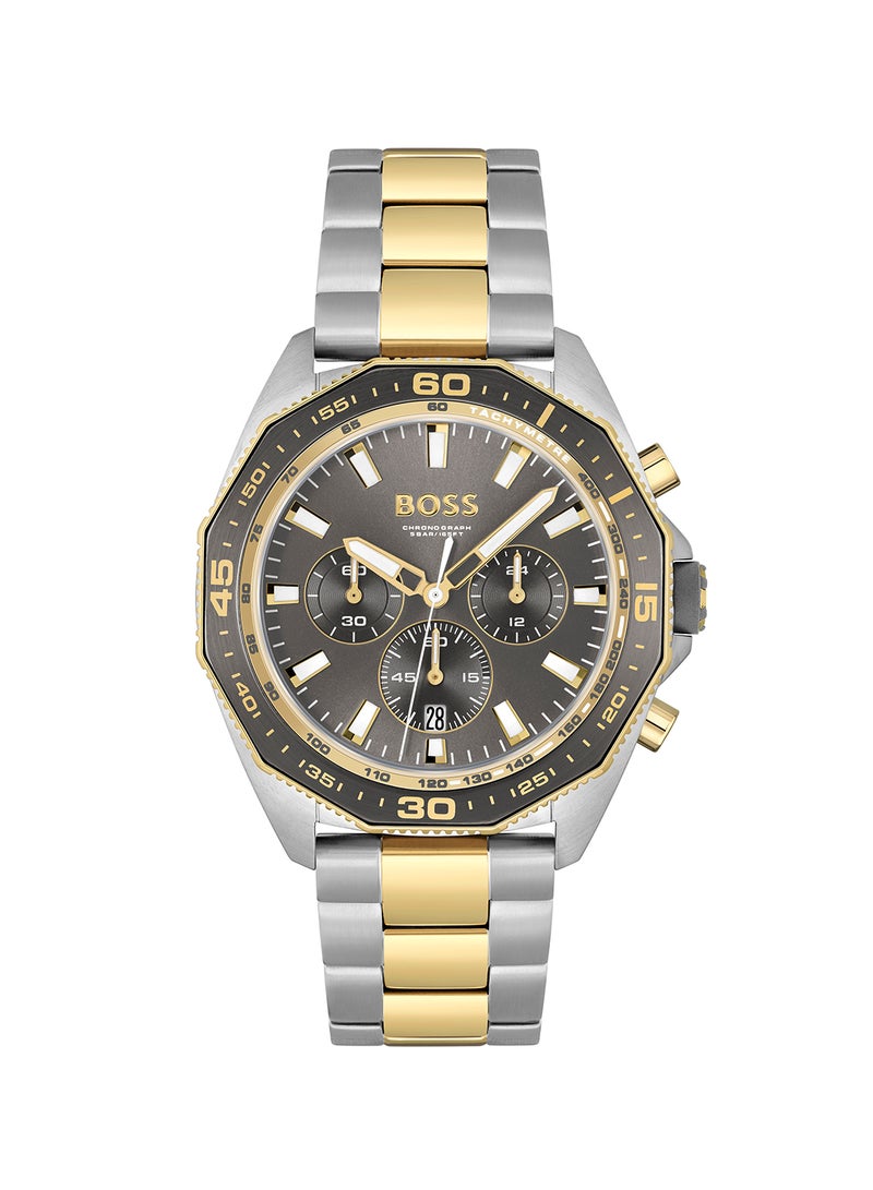 Men's Chronograph Round Shape Stainless Steel Wrist Watch 1513974 - 44 Mm