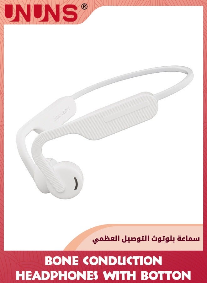 Open-Ear Bluetooth Sport Headphones,Bone Conduction Headphones For iOS Android,Wireless Earphones Built-in Mic,9D HiFi Stereo,Sweatproof Waterproof Headset For Running/Cycling/Driving