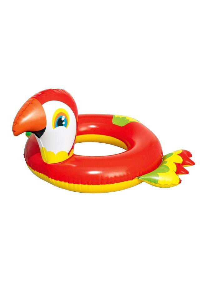 Inflatable Parrot Swim Ring 36128 84x76centimeter