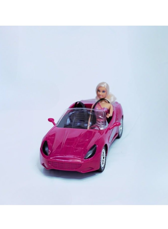 Car Girl Doll Toys for Kids