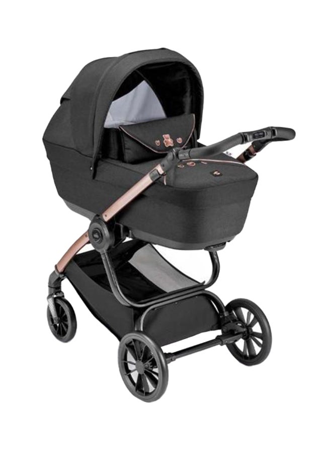 Very Spacious Super Compact And Lightweight Baby Travel System With Rocking Function And Aluminium Frame