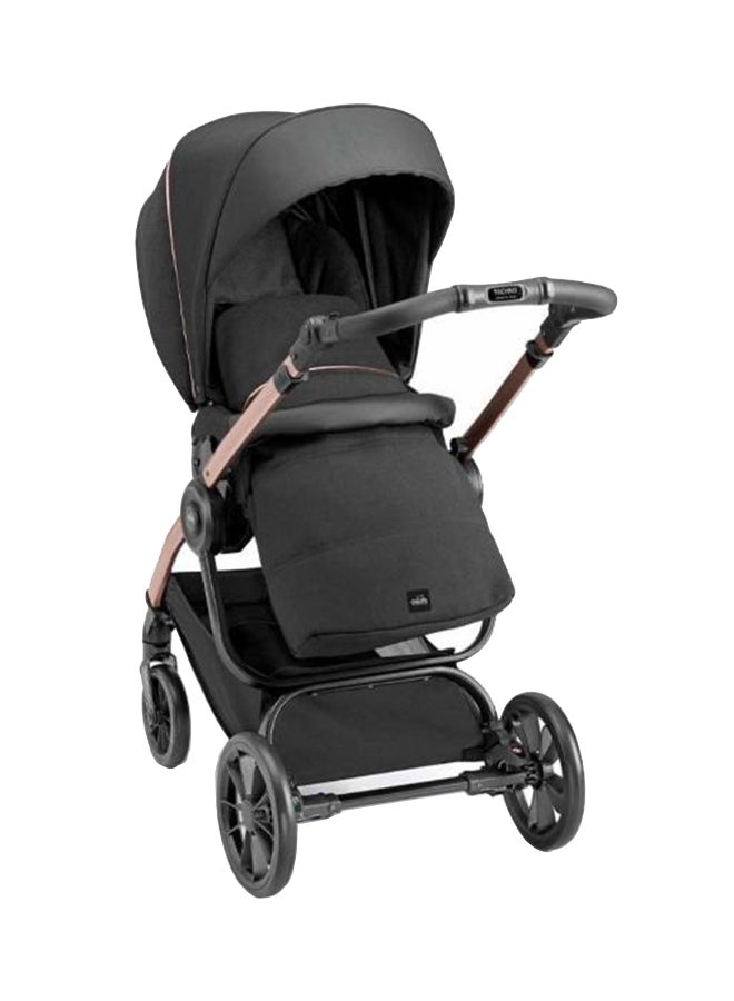 Very Spacious Super Compact And Lightweight Baby Travel System With Rocking Function And Aluminium Frame