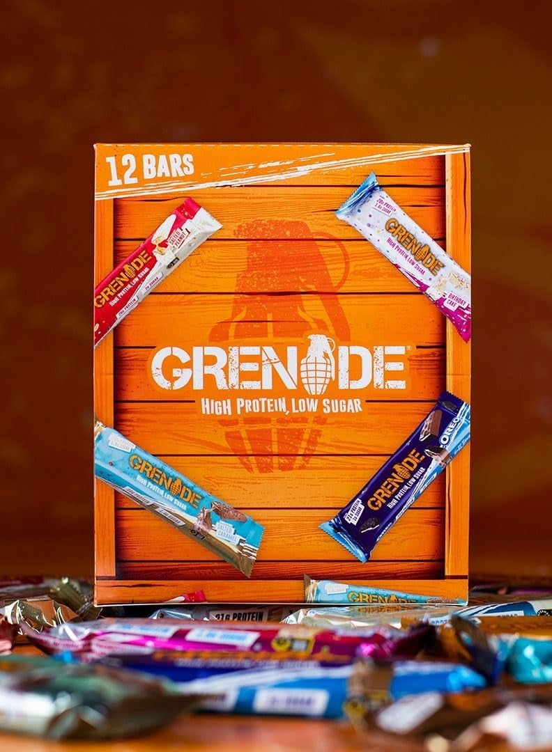 Grenade High Protein Bar 12 Bar Selection Box