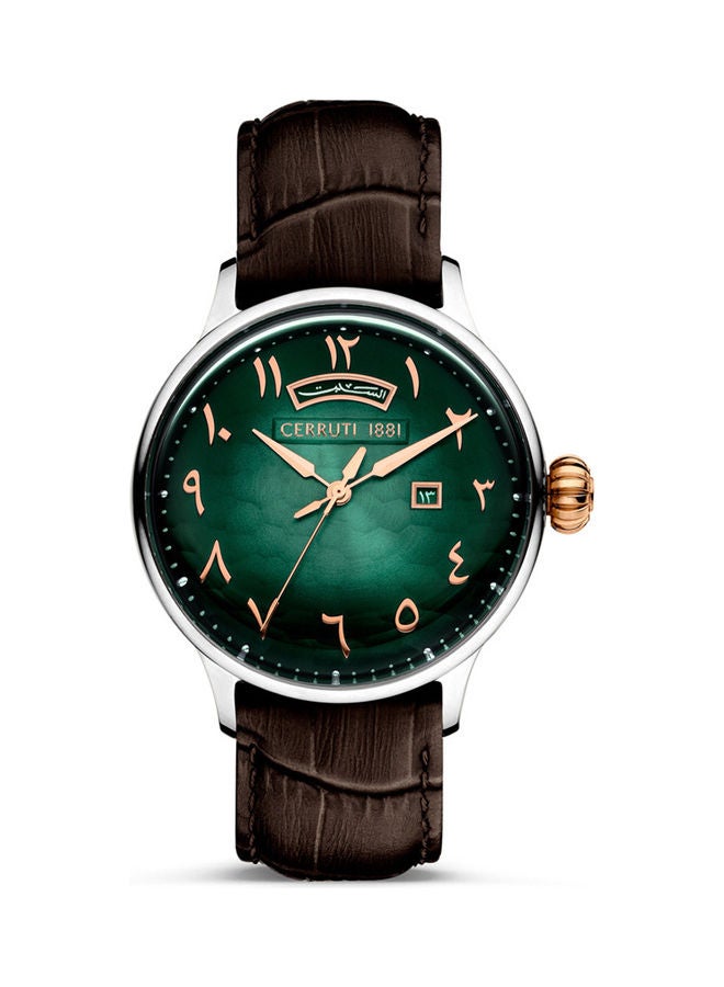 Men's Watch - Green Dial - 42 Mm