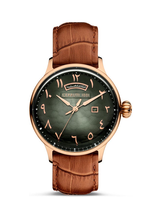 Men's Watch - Green Dial - 42 Mm