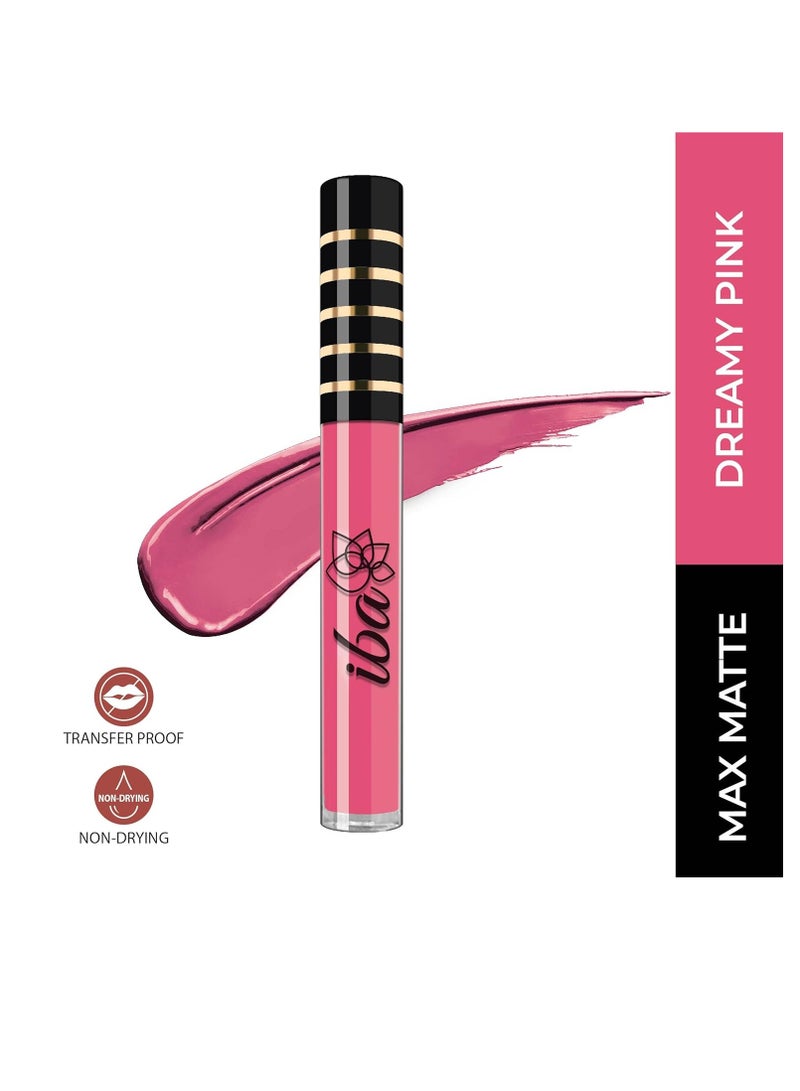 Iba Maxx Matte Liquid Lipstick Shade Dreamy Pink 2.6ml