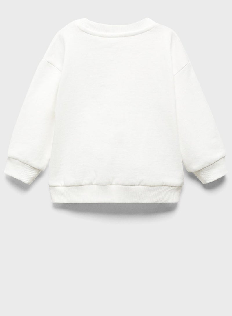 Infant Snoopy Printed Sweatshirt