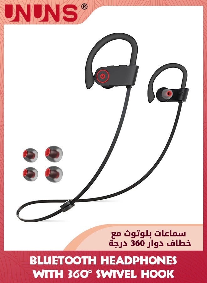 Bluetooth Headphones,Sport Headphones HD Bass Sound Wireless Headphones,IPX7 Waterproof Bluetooth 5.0 Wireless Earbuds Sound Isolation Headsets For Running,Cycling,Gym