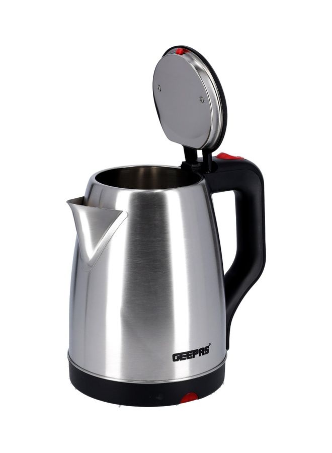 Stainless Steel Electric Kettle 1.8 L 1500 W GK38044 Silver, Black