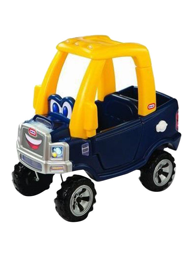 Cozy Truck Ride-On Toy 36x35x17inch
