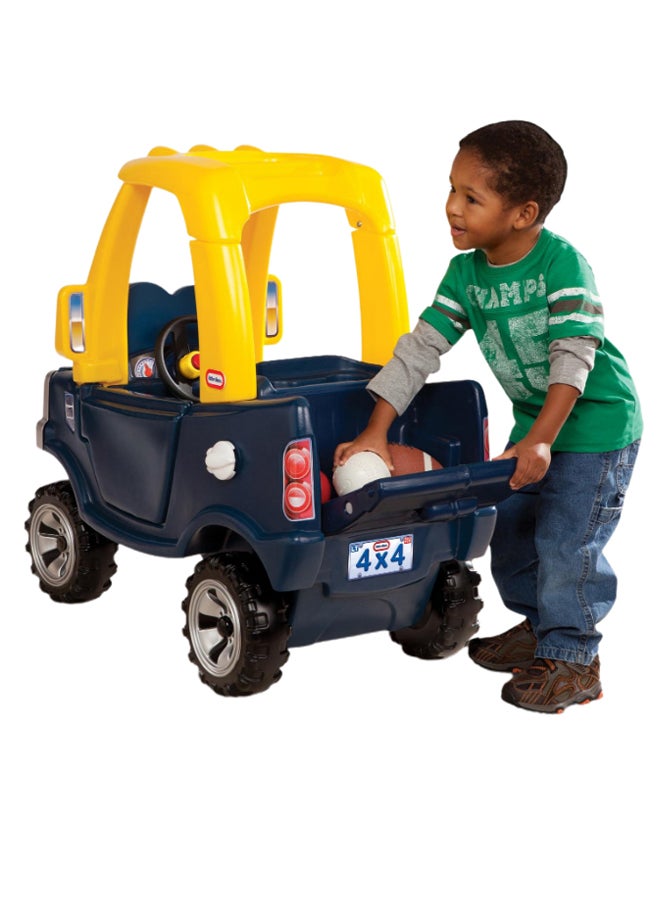 Cozy Truck Ride-On Toy 36x35x17inch