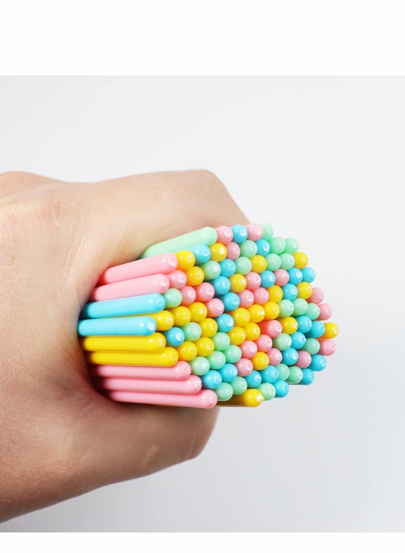 Lip Brushes, 100 Pcs Disposable Makeup Brush Lipstick Gloss Applicators with Soft Head Cosmetic Wands Mini Paint Brushes