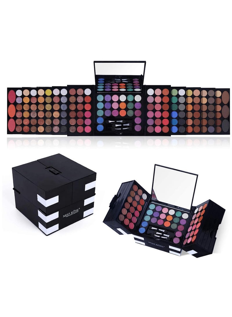 Eye Shadow Palette Set All In One Makeup Kit 142 Colors Matte Shimmer Colorful Gifts For Women Professional Cosmetics Fashion Women Makeup Case Full Make Up Eye Shadow Palette