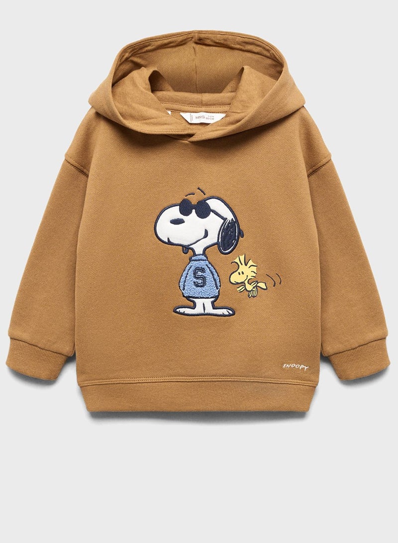 Infant Snoopy Printed Hoodie