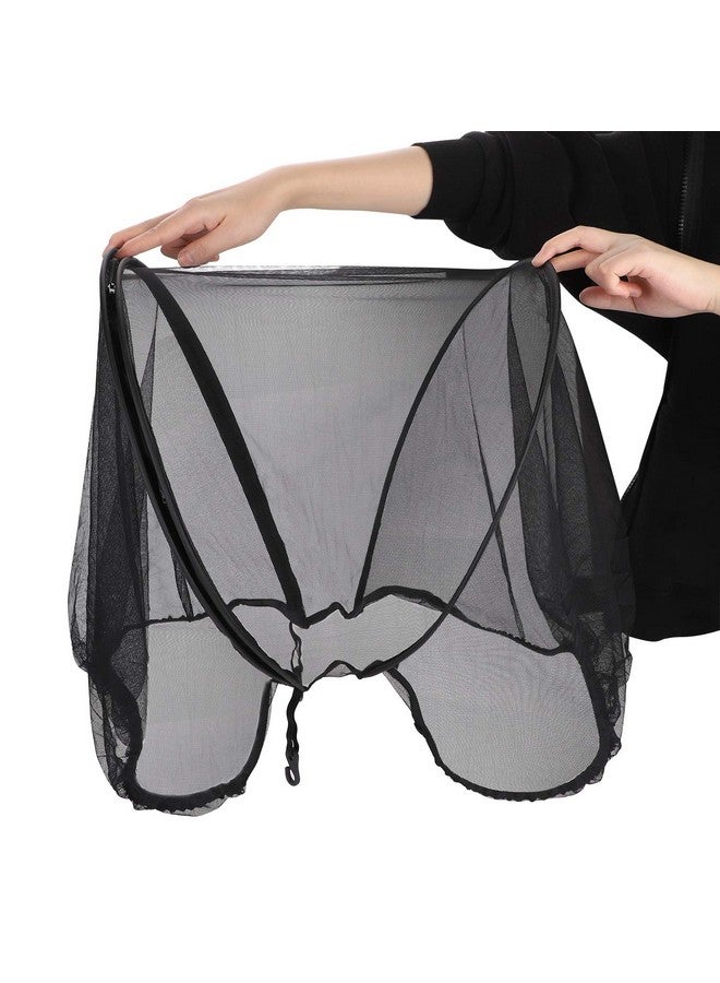 2 In 1 Net Baby Stroller Sun Shades With Zipper Window Universal Mesh Travel Breathable See Through Outdoor Walking Beach Parasol Windproof Protective Cover For Seats Bassinets And Carriers