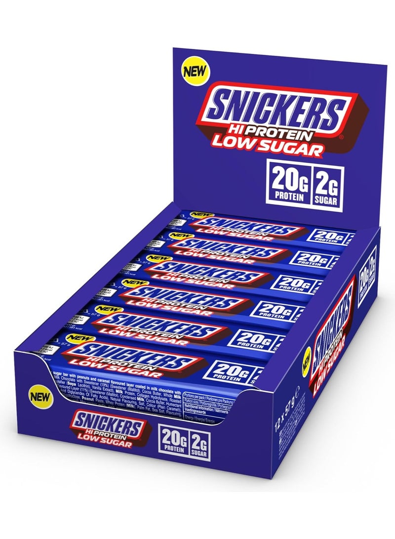 Snickers Hi Protein Bar 57g Pack of 12
