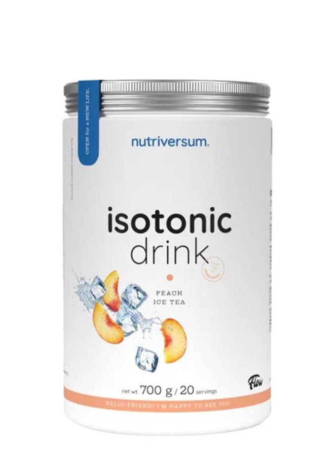 Nutriversum Isotonic Drink 700g Peach Ice Tea Flavor