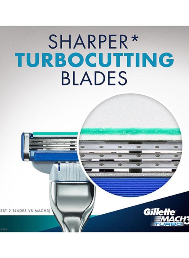 Mach3 Turbo Razor Silver/Blue