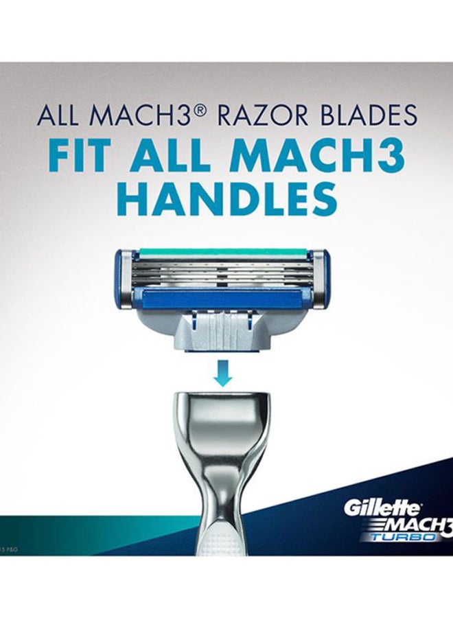 Mach3 Turbo Razor Silver/Blue