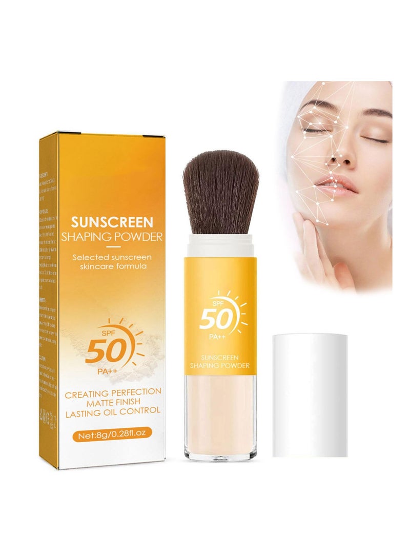 Sunscreen Setting Powder, SPF 30, UVA and UVB Protection, No Parabens, Gluten Free, Vegetarian, No Phthalates, Hypo-allergenic(Pack of 1)