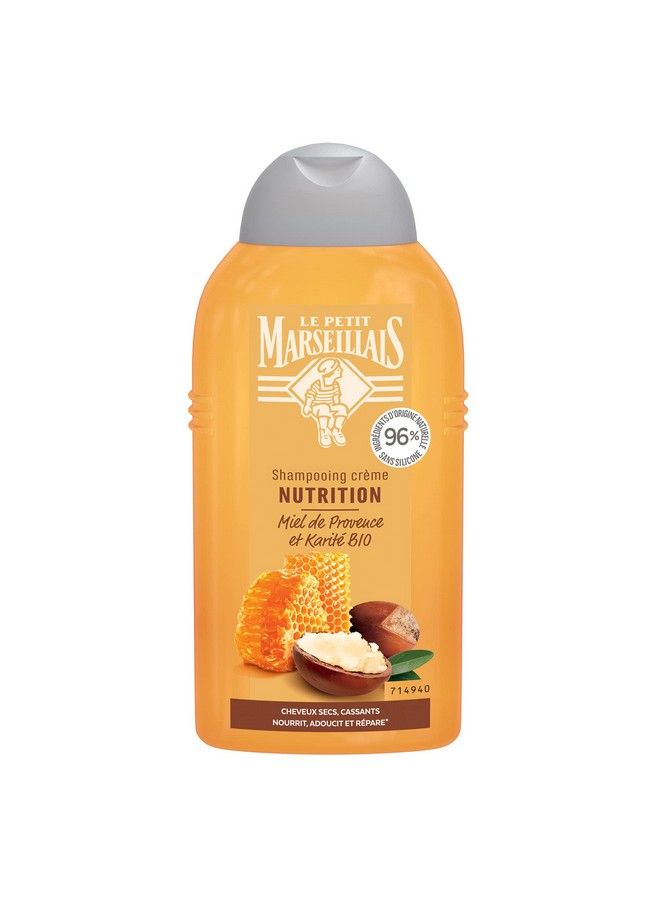 Nourishing Shampoo Dry Damaged And Brittle Hair Organic Provence Honey & Organic Shea Butter