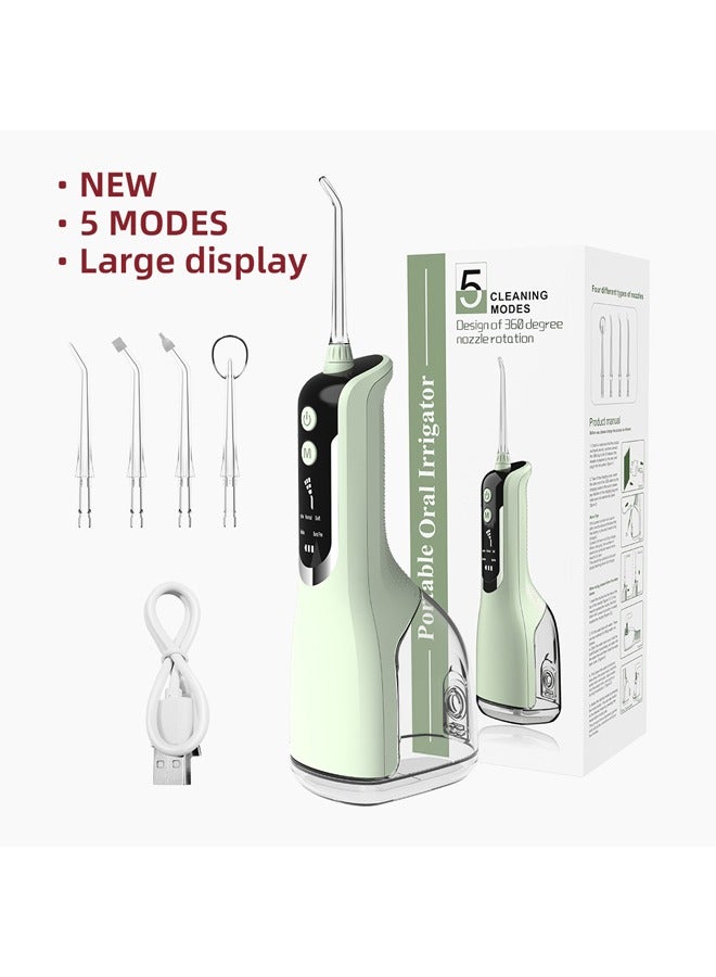Portable USB Rechargeable Oral Irrigator Water Flosser Water Jet