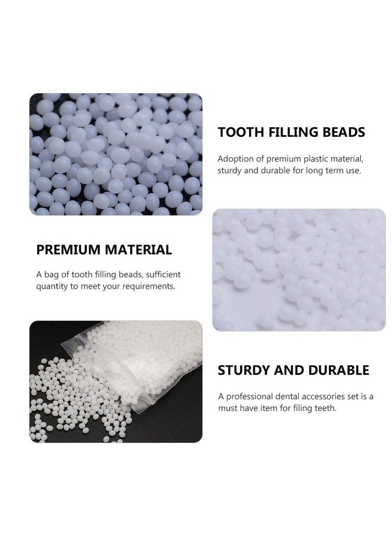 Temporary Tooth Repair Beads, Teeth Filling Replacement for Chipped Teeth,Thermal Beads for Temporary Fix The Missing and Broken Tooth Fake Teeth