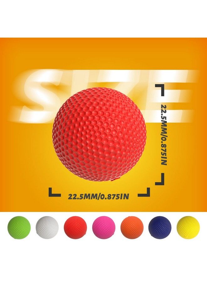 50 Rounds Bulk Refill Ammo Bullet Balls Compatible For Nerf Rival Blaster Series Red