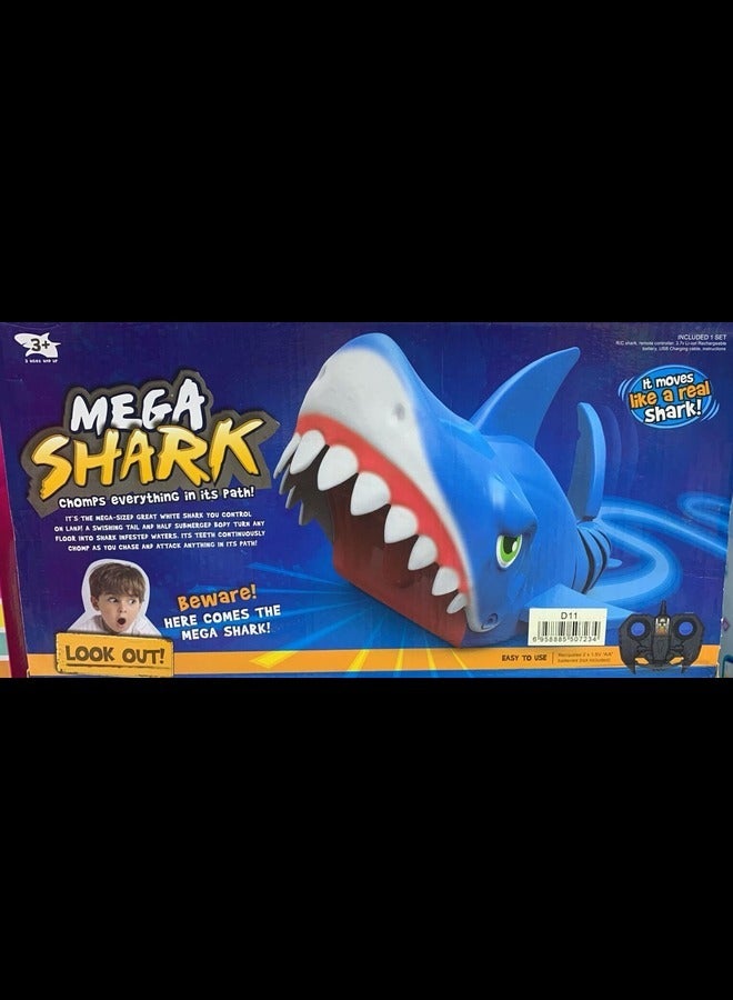 Easy to use and amazing Mega Shark with remote control