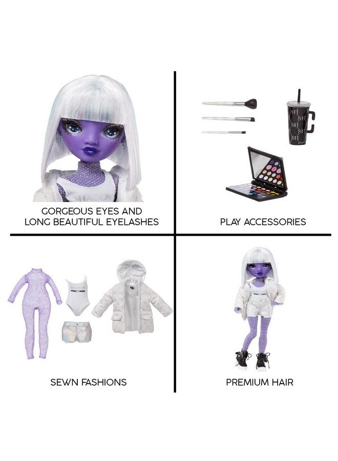 Shadow High Dia Mante Purple Fashion Doll. Fashionable Outfit & 10+ Colorful Play Accessories. Great Gift For Kids 412 Years Old & Collectors