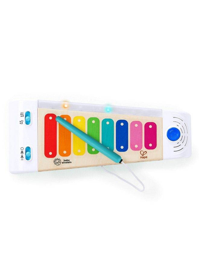 Hape Magic Touch Xylophone Wooden Musical Toy Instruments For Toddlers Cause And Effect 2 Play Modes 30+ Melodies Lights And Volume Control Age 12 Months +