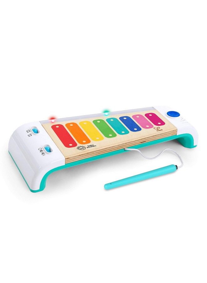 Hape Magic Touch Xylophone Wooden Musical Toy Instruments For Toddlers Cause And Effect 2 Play Modes 30+ Melodies Lights And Volume Control Age 12 Months +