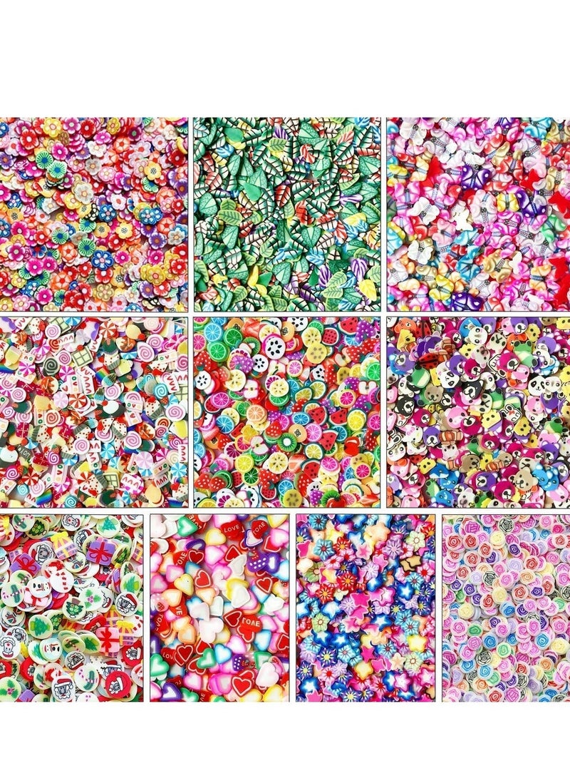 Nail Art Slices Fruits Polymer Diy Cute Sets Fruit Supplies Making Kit Decoration Arts Crafts For And Cellphone Decorations 10000 Pcs