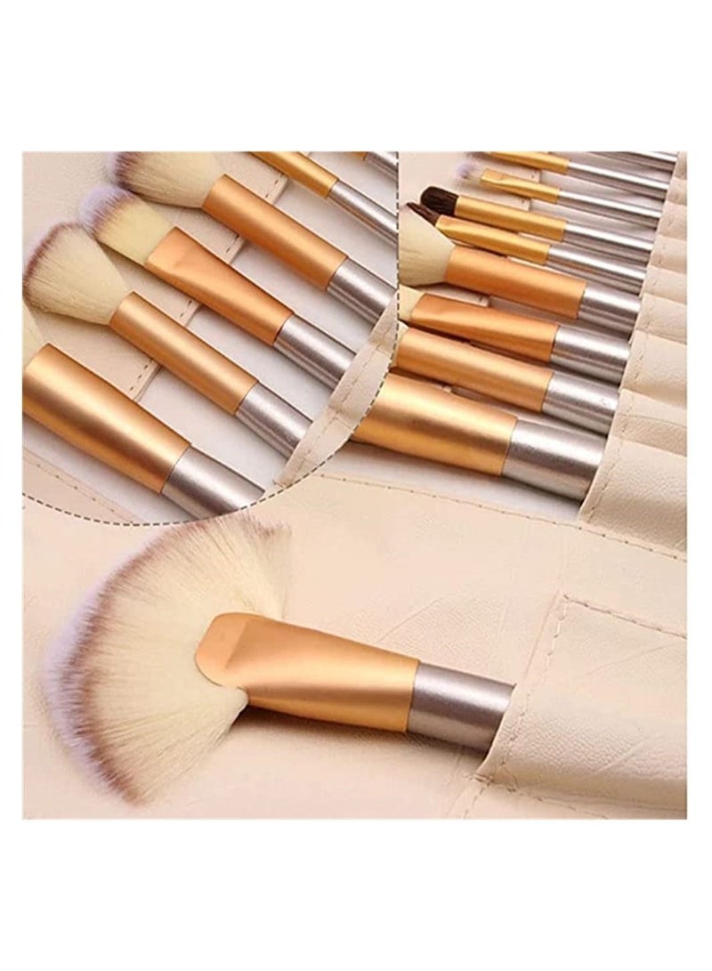Professional Makeup Brushes 24Pcs Girls Quality Set for Foundation Powder Contour Blending Blush Eye Shadow