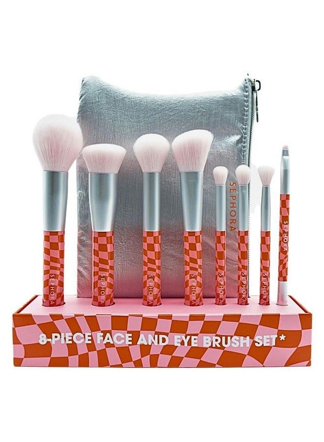 Collection 8Piece Face And Eye Brush Set