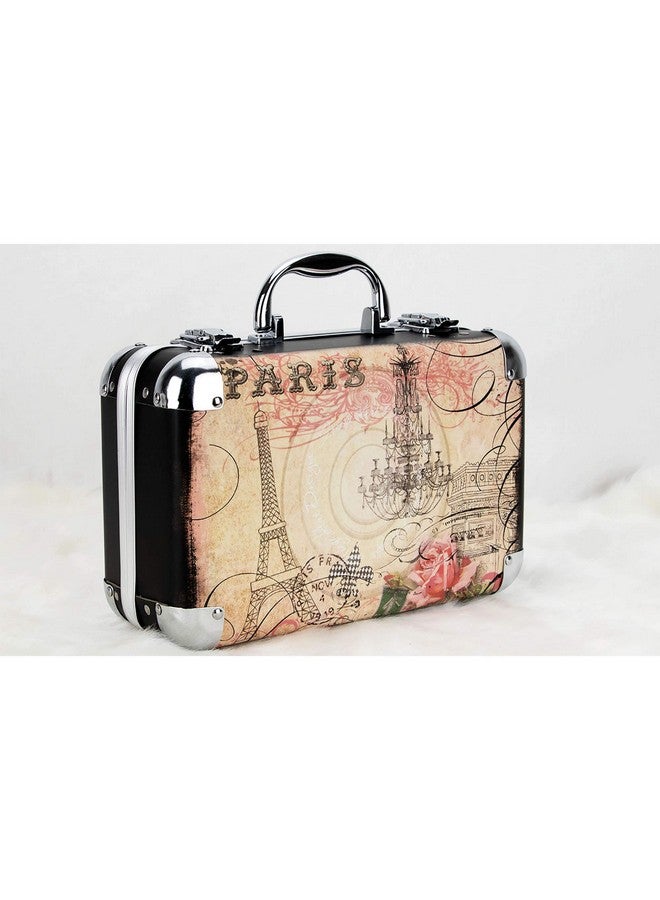 61Pcs Makeup Gift Set With Extendable Trays And Mirror Vmk1506 Paris Theme 1 Count