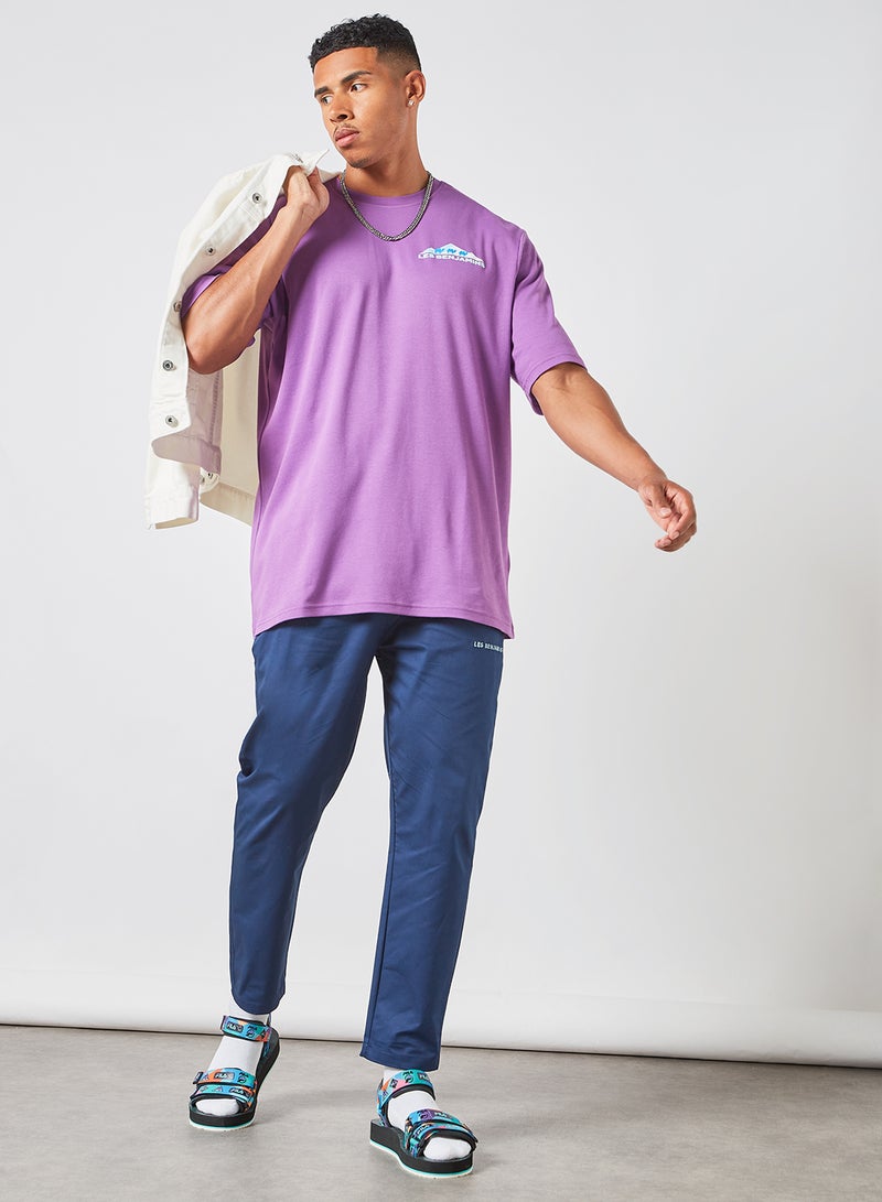 Regular Fit Trousers Navy