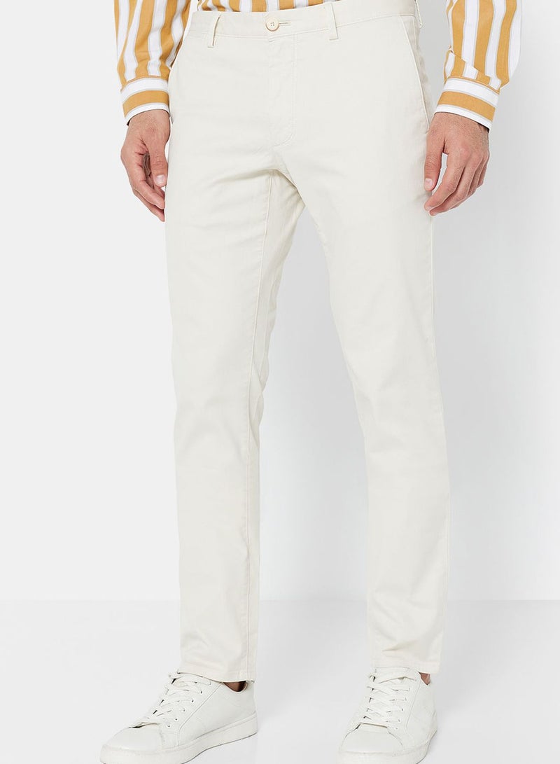 Slim Fit Chino Trousers