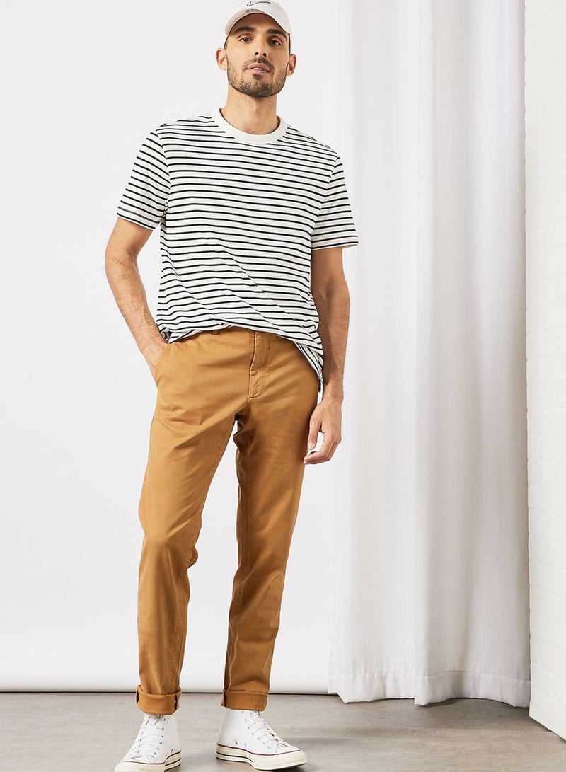 Slim-Fit Chino Trousers