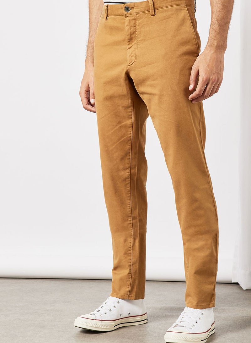 Slim-Fit Chino Trousers