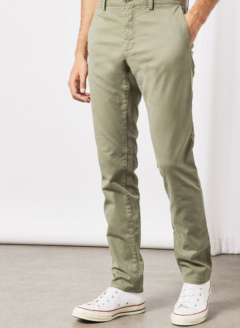 Slim-Fit Chino Trousers