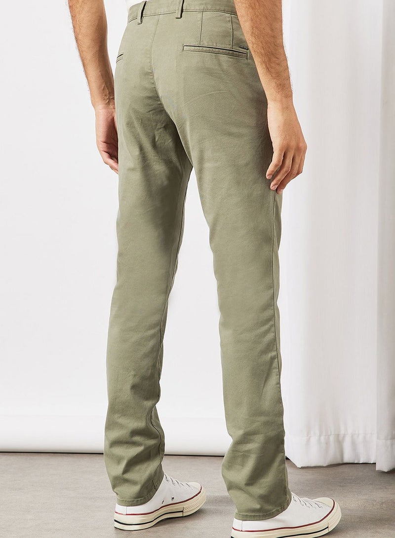 Slim-Fit Chino Trousers