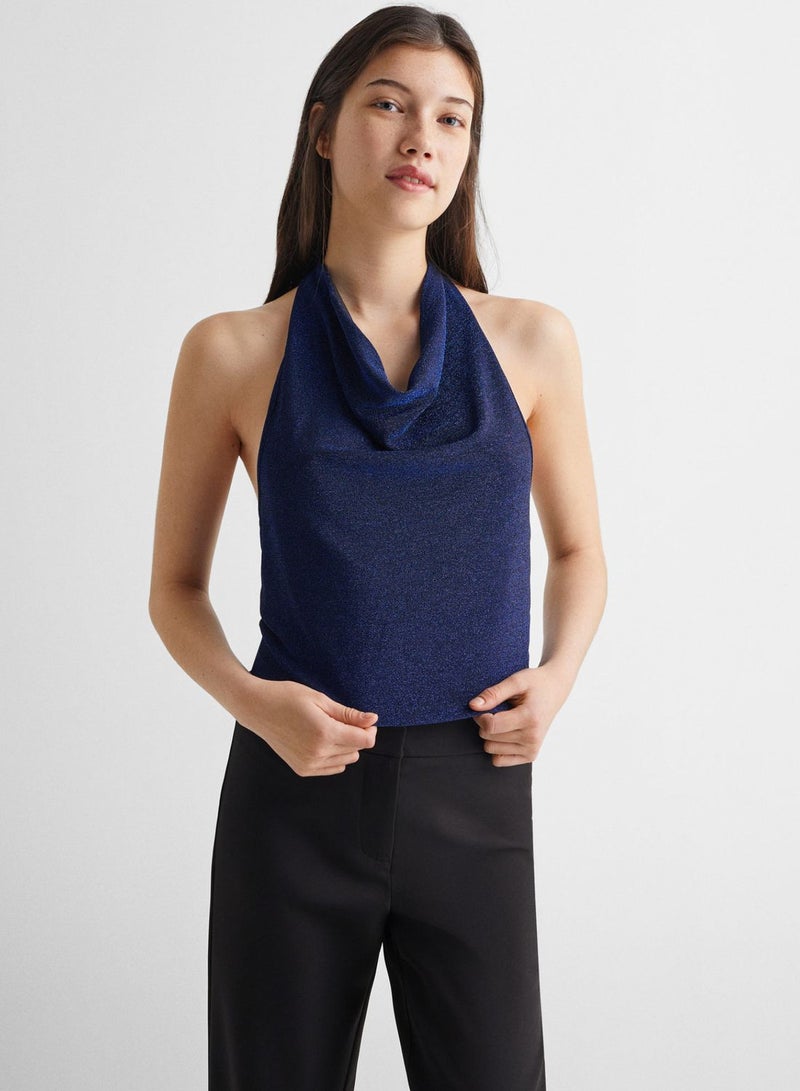 Youth Lurex Knitted Top