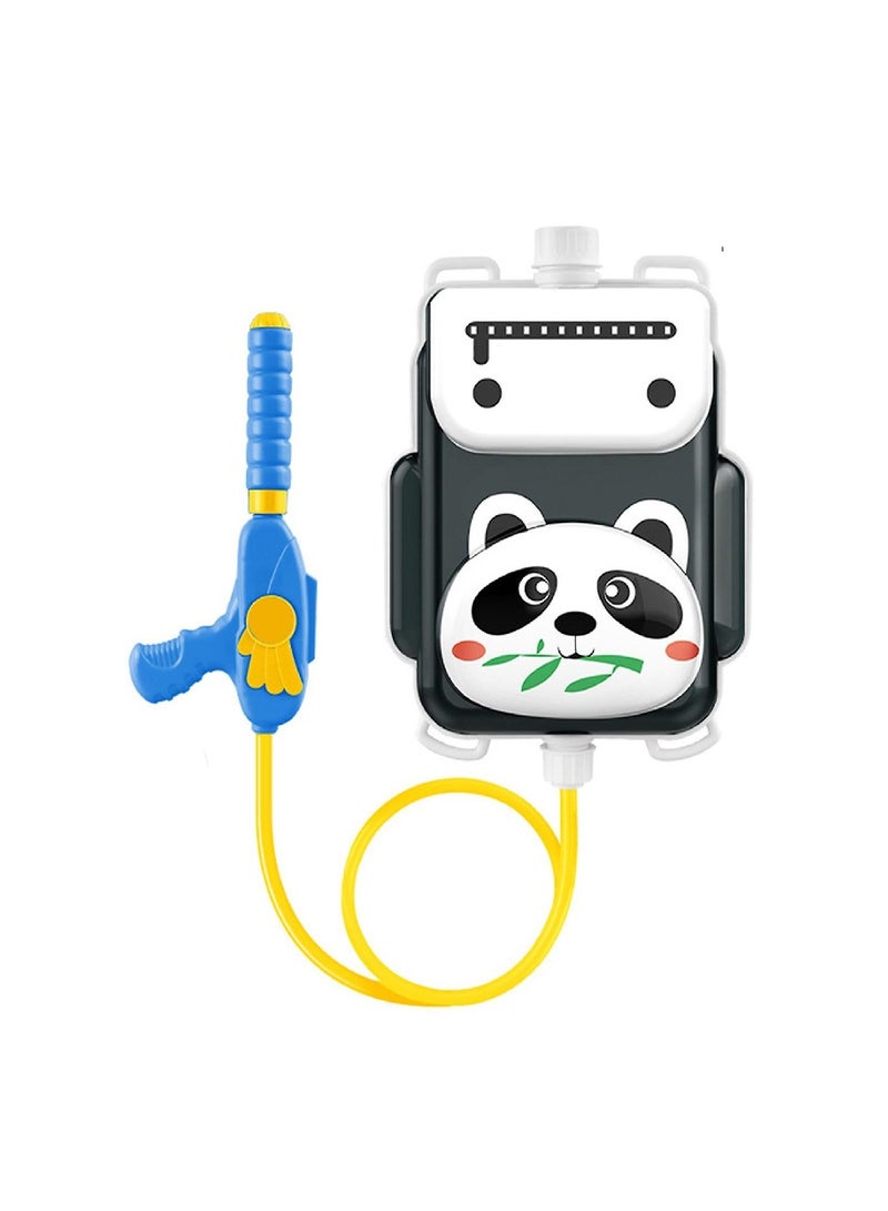 Children's Summer Beach Water Gun Cute Panda Shape Pull-Out Water Spray Toy