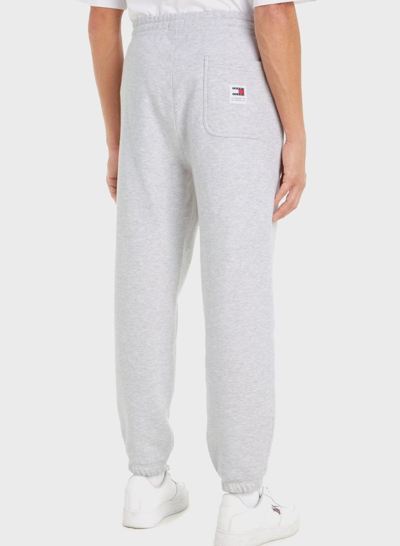 Logo Drawstring Classic Sweatpants