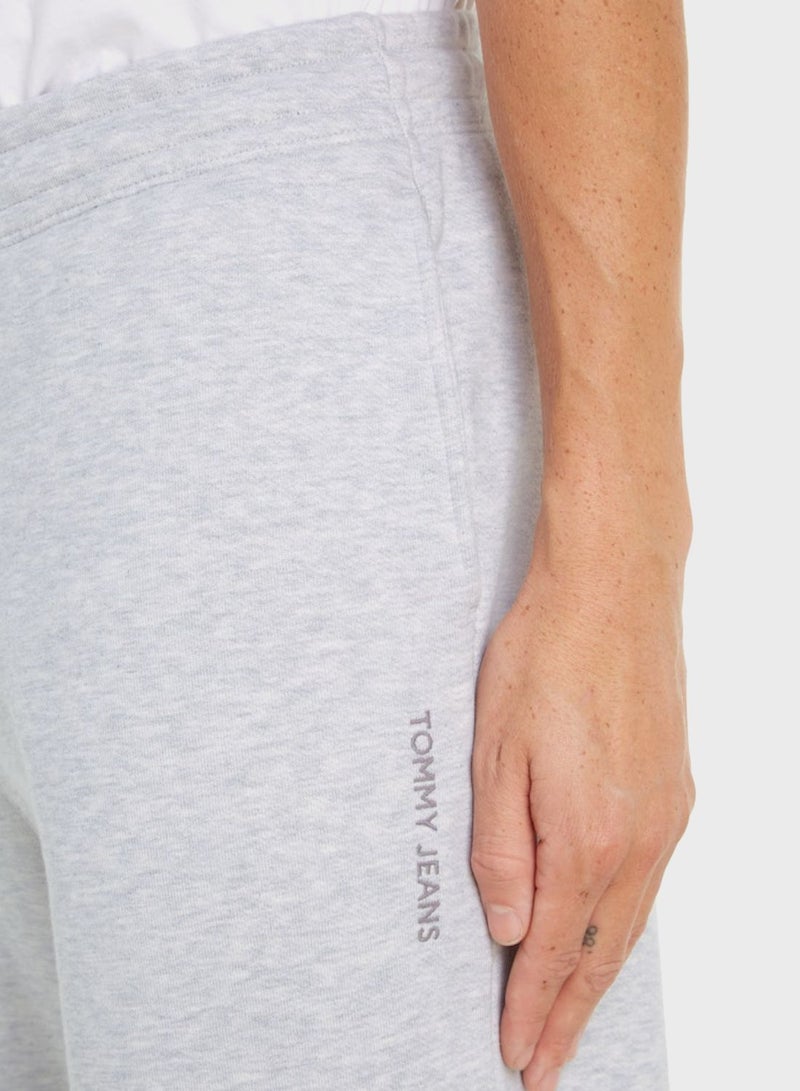 Logo Drawstring Classic Sweatpants