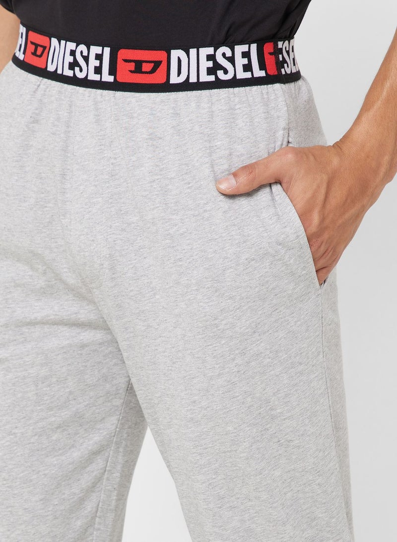 Logo Band Cuffed Sweatpants