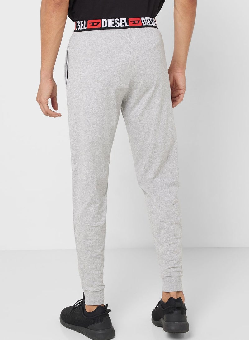 Logo Band Cuffed Sweatpants