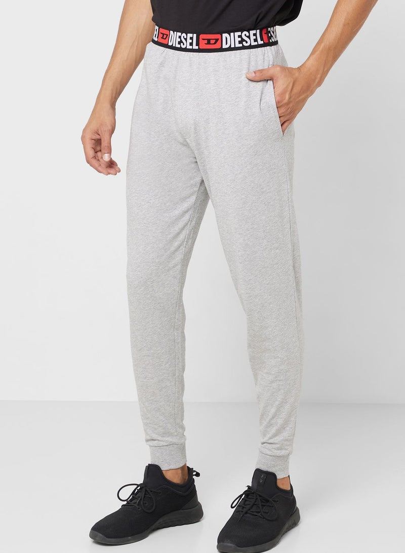 Logo Band Cuffed Sweatpants