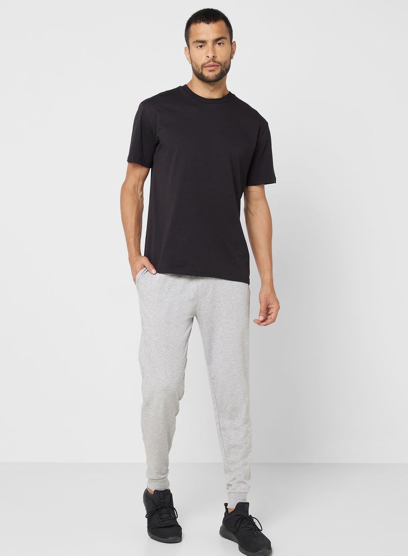 Logo Band Cuffed Sweatpants